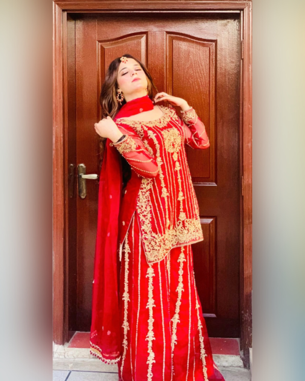 Red Bride Formal Suit