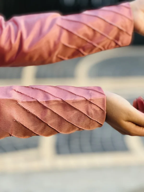 2 Piece Pink Suit-031 - Image 2
