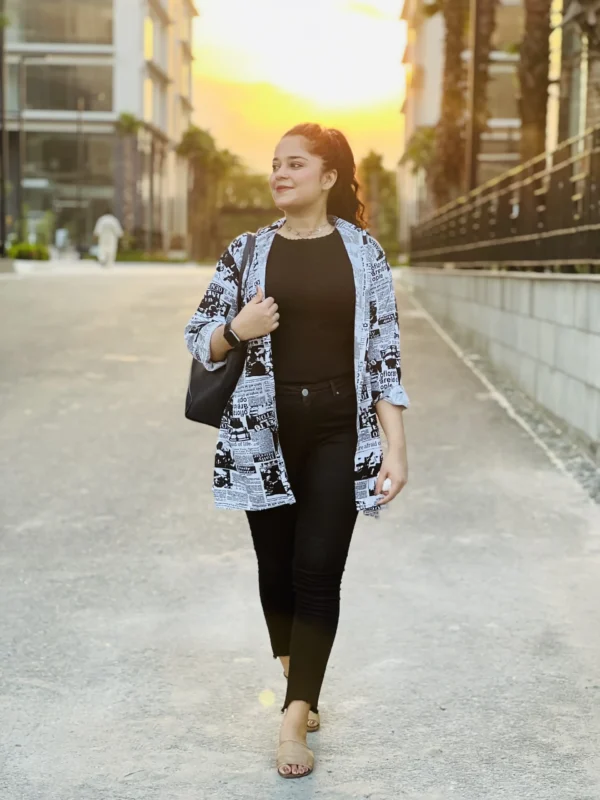 Printed Top | Shirt-030 - Image 8