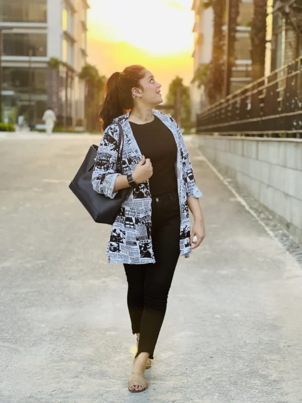 Printed Top | Shirt-030 - Image 5