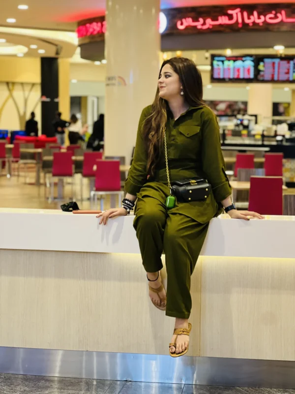Marina Green 2 Piece Suit-029 - Image 6