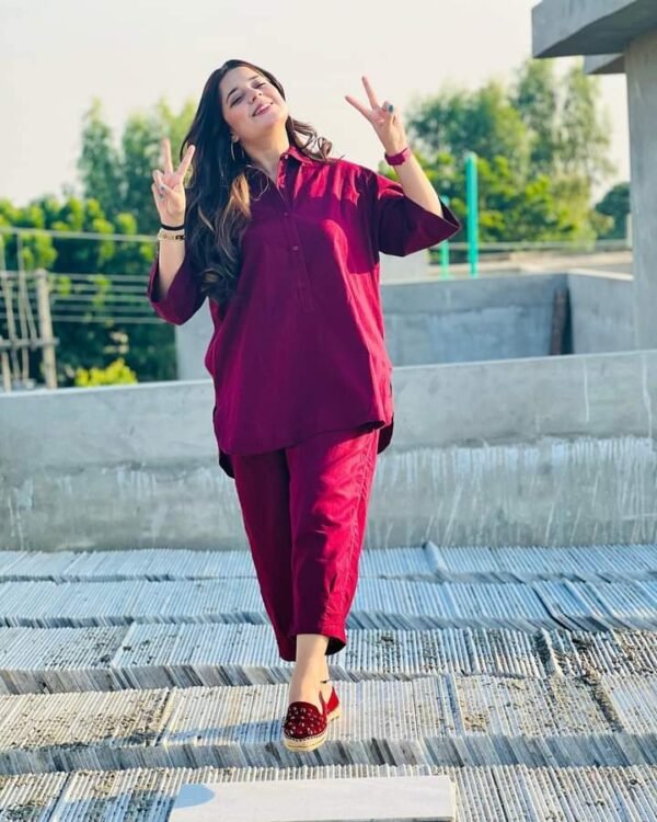 Redish Maroon Baggy 2 Piece Suit | CUT SHUT CLOSET