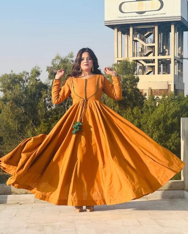 Mustard Raw Silk Frock | CUT SHUT CLOSET