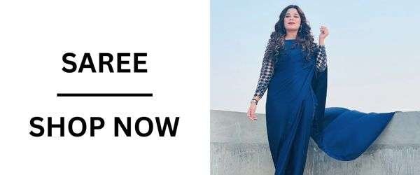 SAREE LOOK-DRESS-CUT SHUT CLOSET-WOMAN CLOTHING STORE AND BRAND