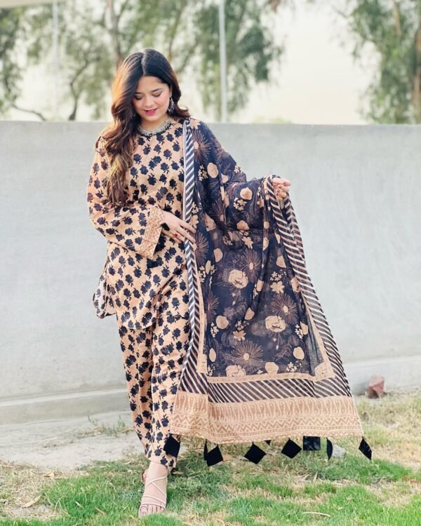 Printed 3 Piece Lawn Suit