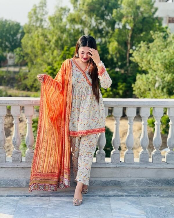 Printed 3 Piece Lawn Suit