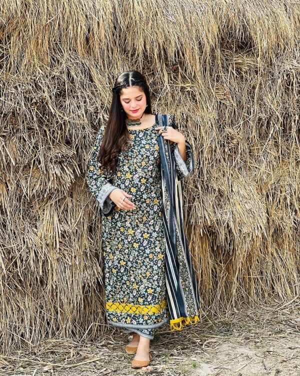 3 Piece Printed Lawn Suit