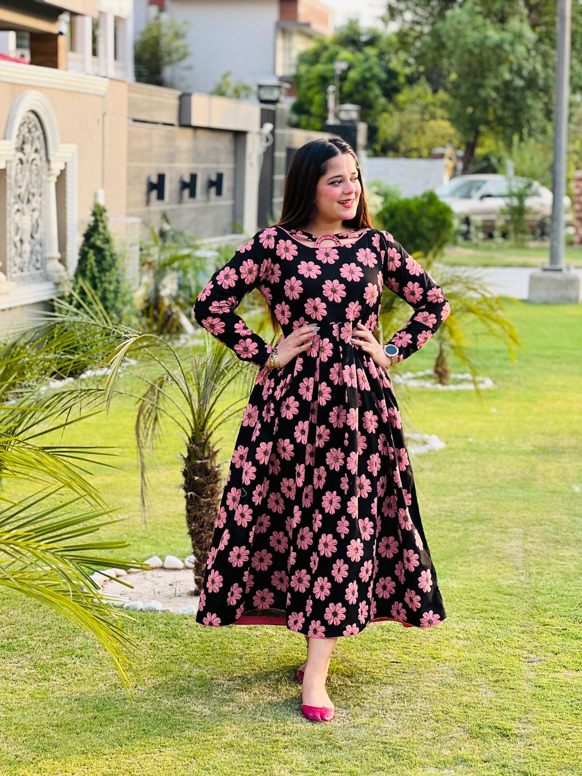 Printed Lawn Frock