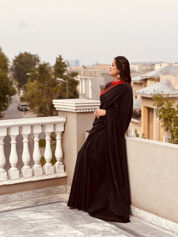2 Piece Lawn Saree - 252 - Image 3