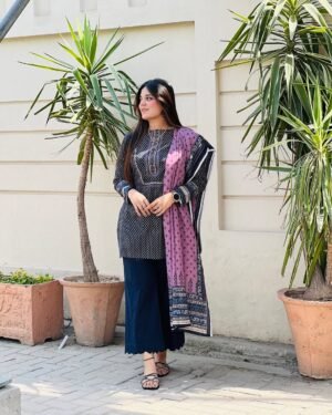 3 Piece Printed Lawn Suit