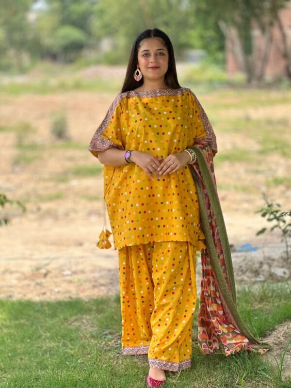 3 Piece Printed Lawn Suit