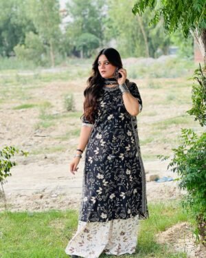 3 Piece Printed Lawn Suit