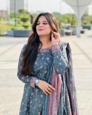3 Piece Printed Lawn Suit