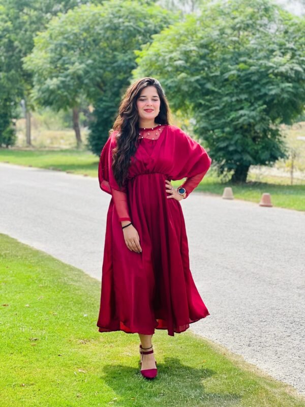 2 Piece Silk Frock