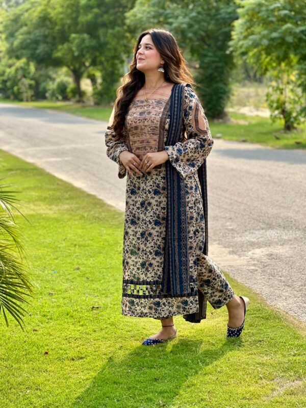 3 Piece Printed Lawn Suit – 288 - Image 5