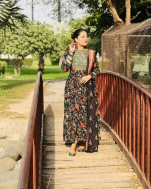 Printed 2 Piece Lawn Frock