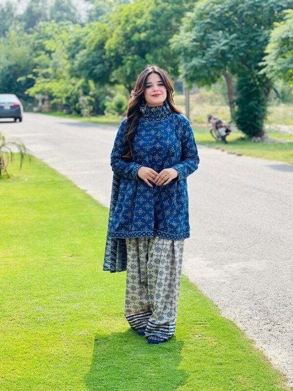 3 Piece Printed Lawn Suit - 275