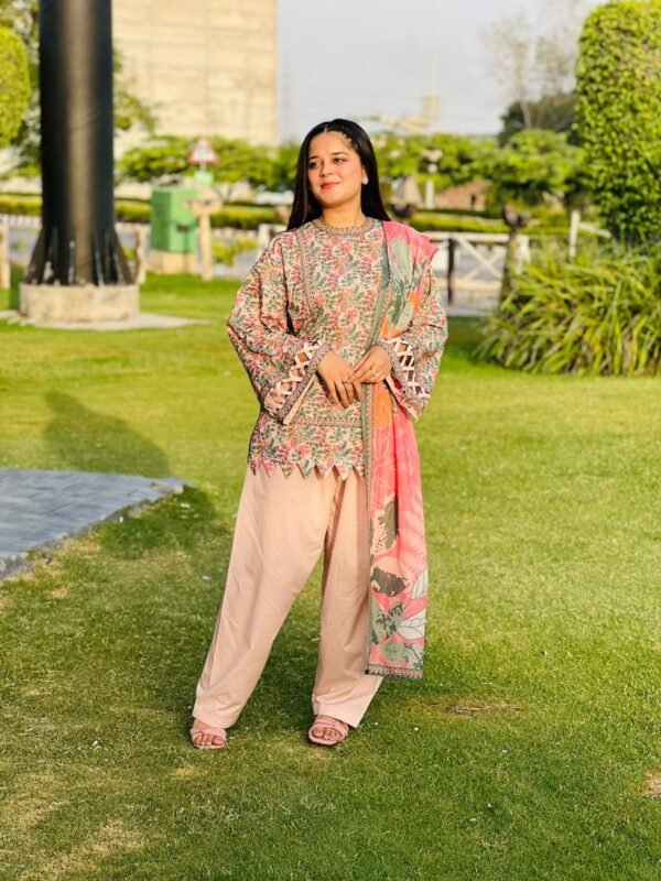Printed 3 Piece Lawn Suit