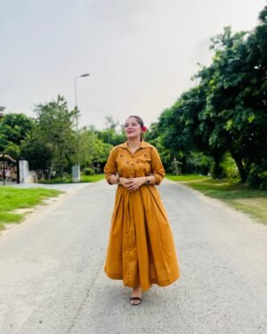 Embroidered 2 Piece Cotton Suit