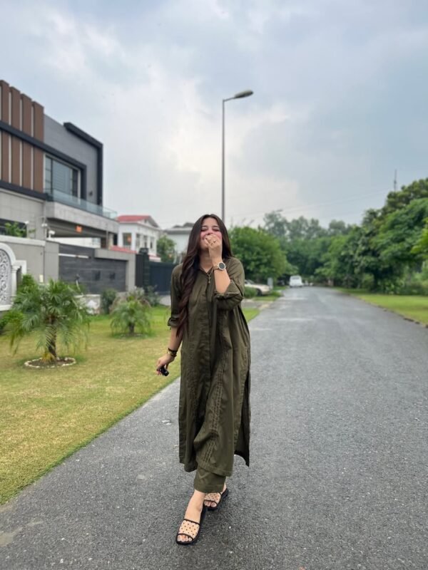Cotton 2 Piece Suit - 313