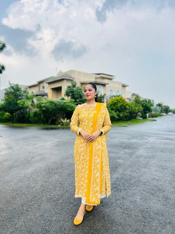 3 Piece Printed Lawn Suit