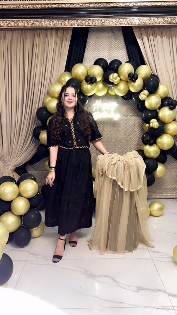Embroidered Cotton 2-Piece (Shirt + Skirt) - 310 - Image 3