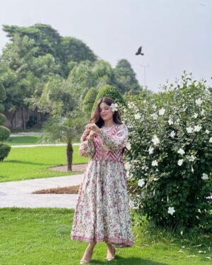2 Piece Printed Khaddar Suit