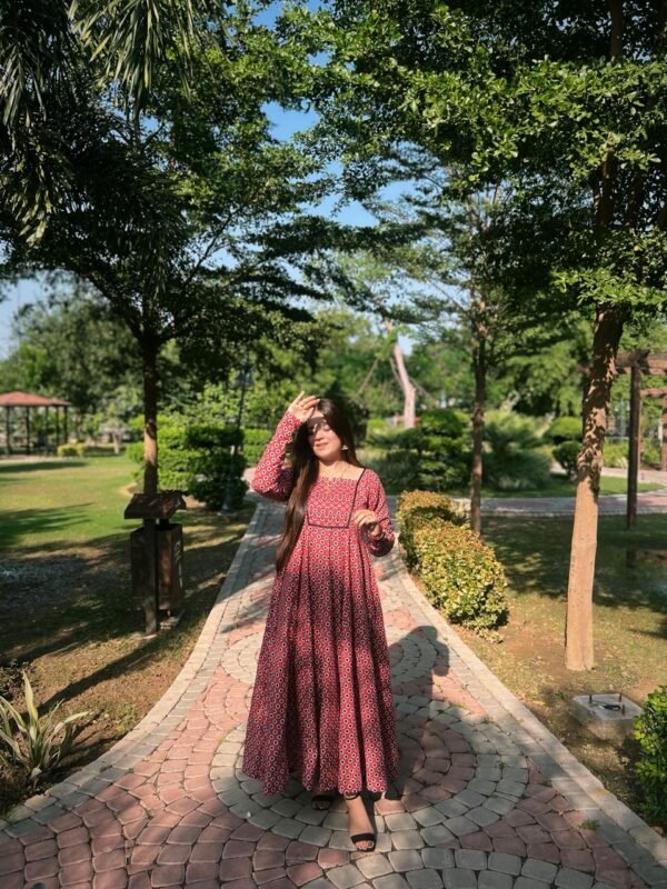 printed cotton Frock