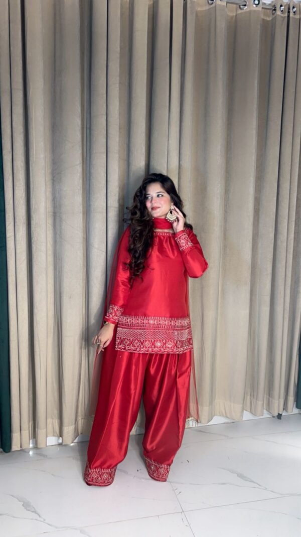 2 Piece Indian Silk Suit