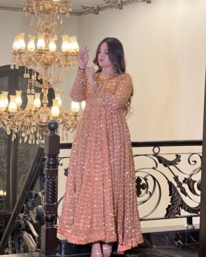 Chiffon Sequins Maxi - 337