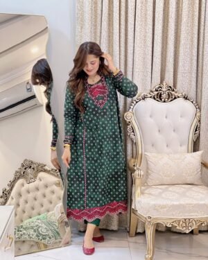 3 Piece Printed Lawn Suit - 359