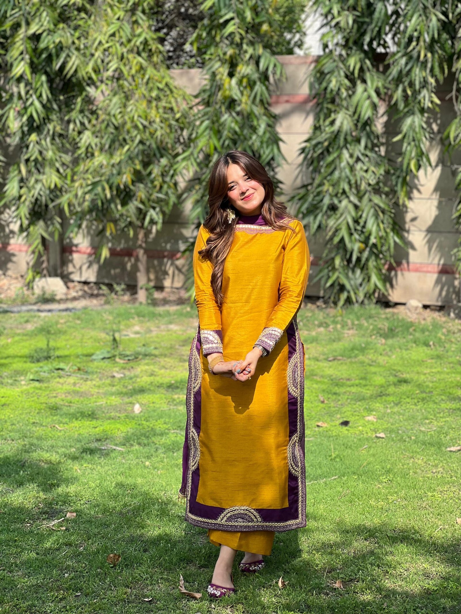 2 Piece Raw Silk Suit -372 - Image 3