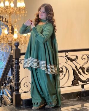 Korean Silk 2 Piece Suit - 384