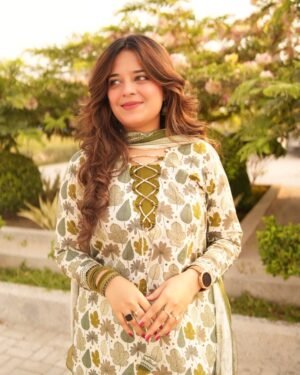 3 Piece Printed Lawn Suit - 390