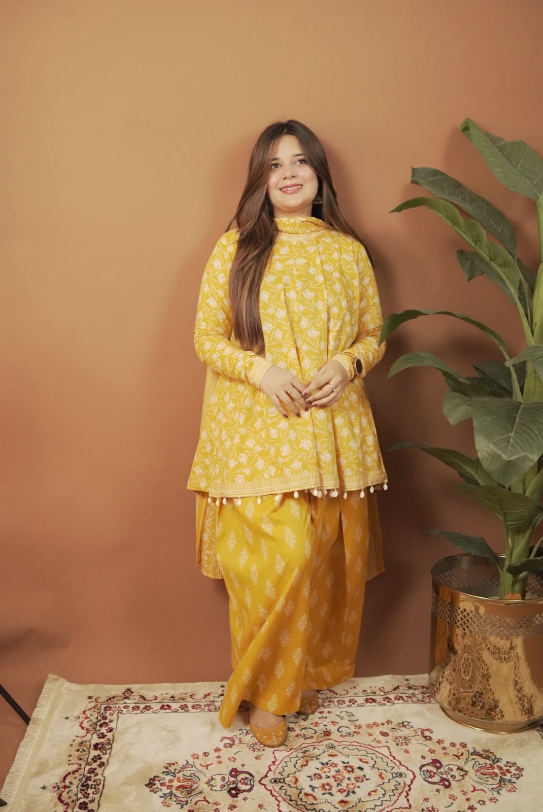 3 Piece Printed Lawn Suit - 391 - Image 4