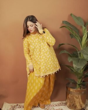 3 Piece Printed Lawn Suit - 391