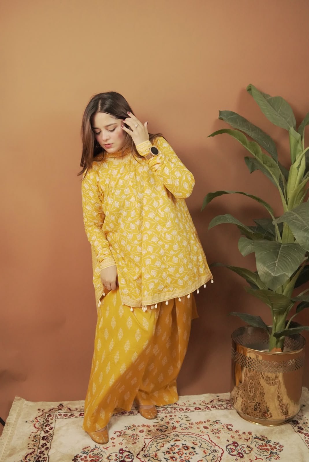 3 Piece Printed Lawn Suit - 391