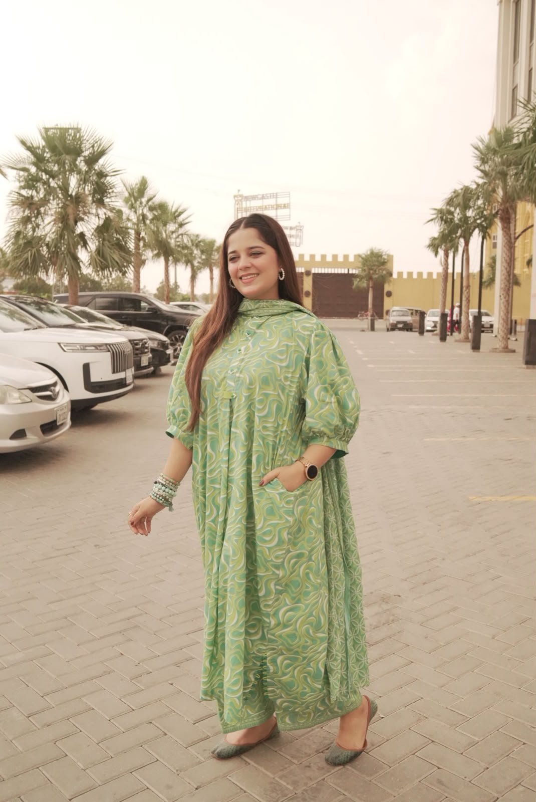 3 Piece Printed Lawn Suit - 392
