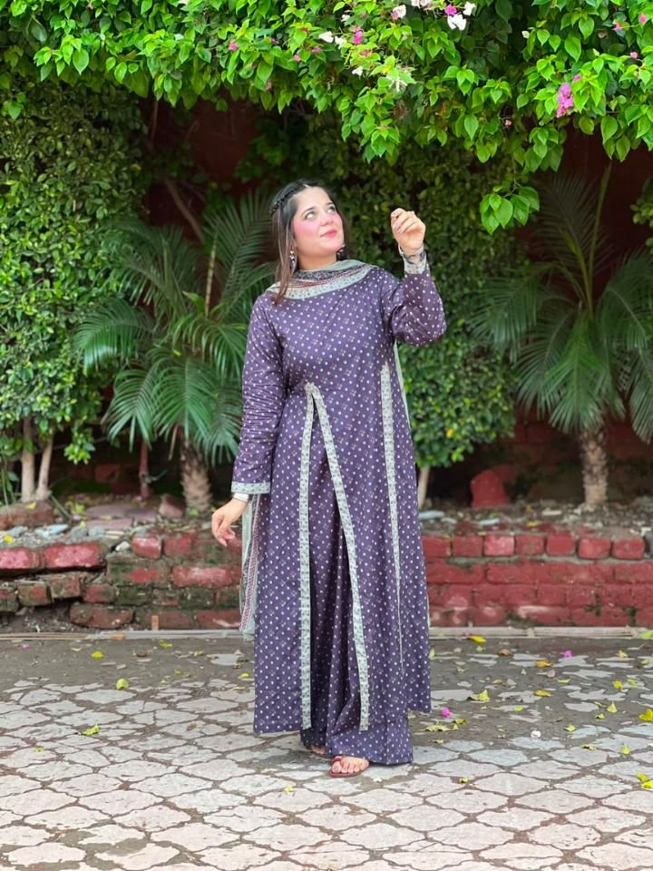 3 Piece Printed Lawn Suit – 394 - Image 3
