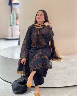 3 Piece Printed Lawn Suit - 396