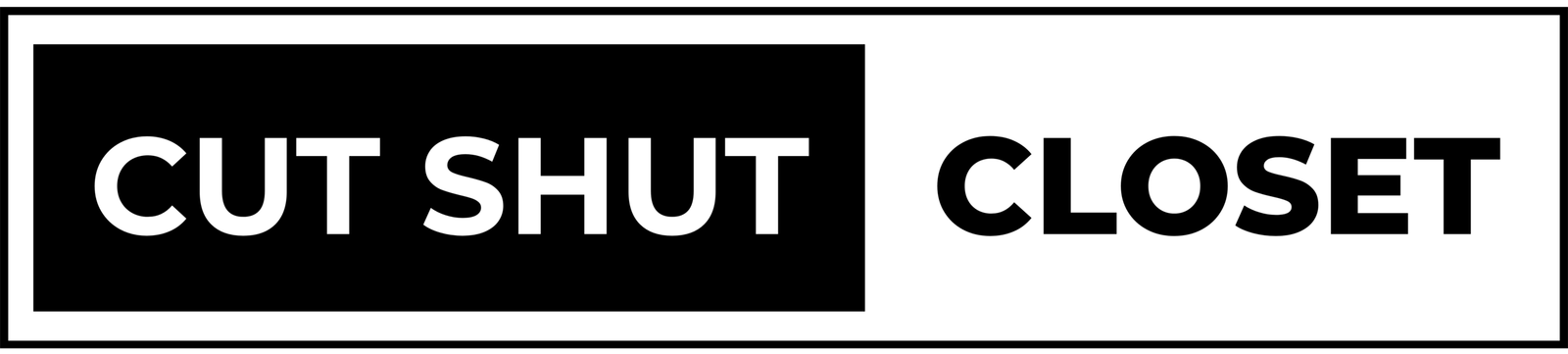 Cut Shut Closet