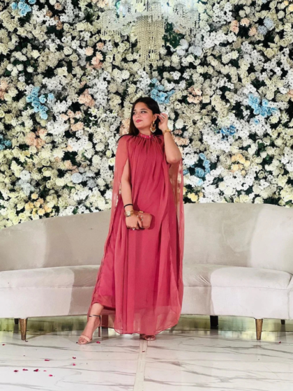 Chiffon 2 Piece Dress