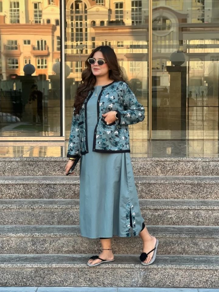 2 Piece Khaddar Suit