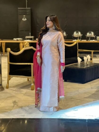 Raw Silk 2 Piece Suit