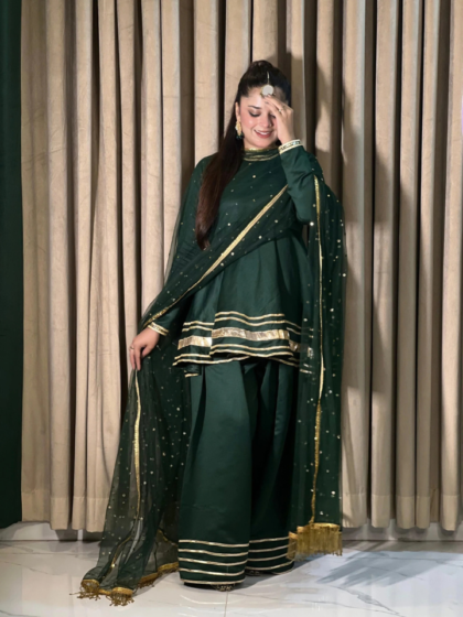 Indian Silk 2 Piece Suit – 335