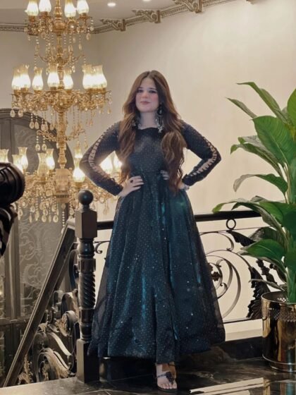 1Pc Silk Frock – 342
