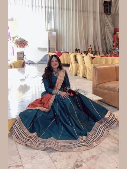 2 Piece Raw Silk Lehenga