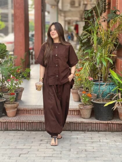2 Piece Cotton Suit