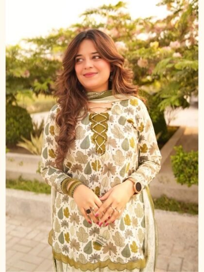 3 Piece Printed Lawn Suit